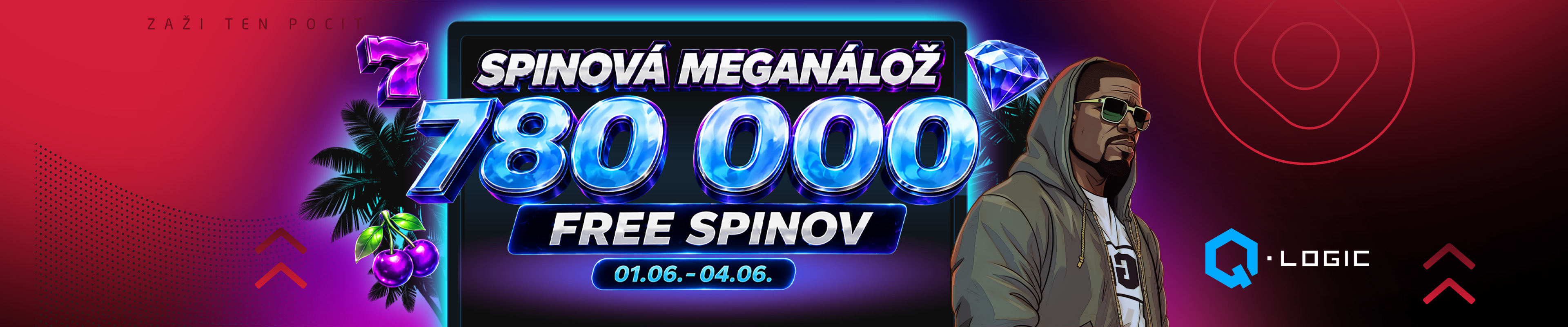 780 000 free spinov, Spinová Meganálož len tento týždeň